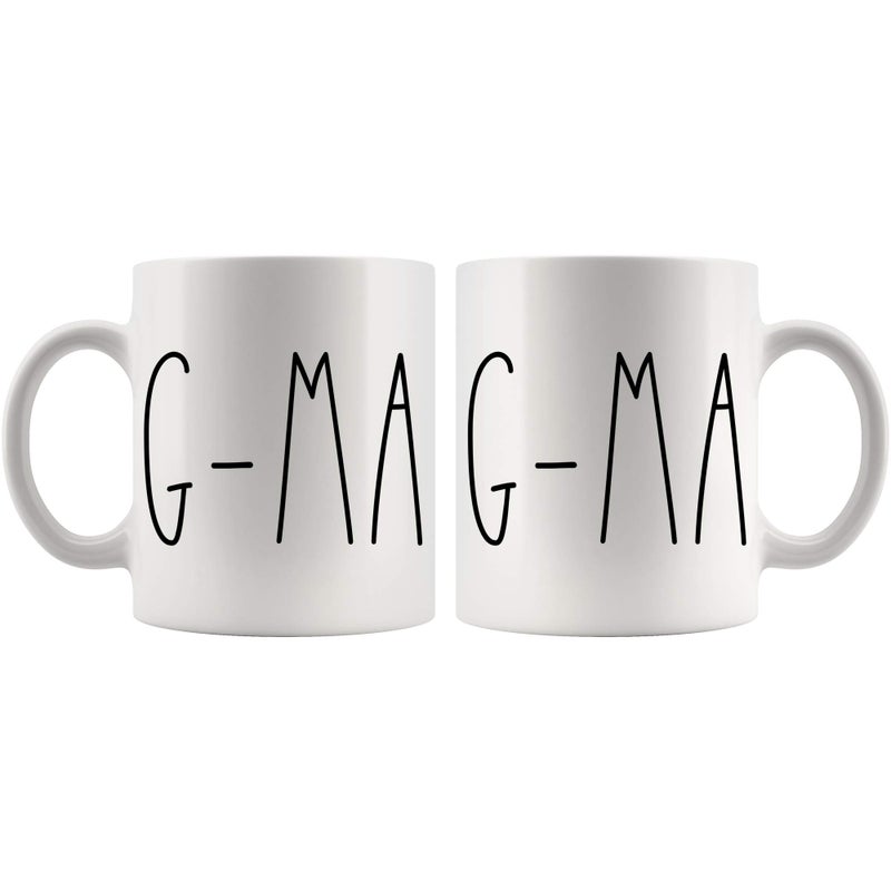 Moon9xx G-Ma Coffee Mug Gifts for Christmas, Birthday, Mother's Day, Father's Day - Family Mug for Special Occasions - 11oz - Image 3
